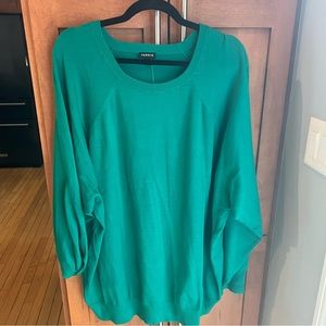 NWT Torrid Everyday Soft Pullover Crew Sweater | size 5X | green
